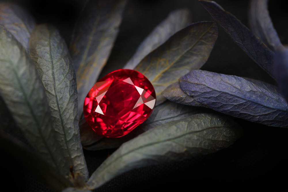 Garnet gemstone