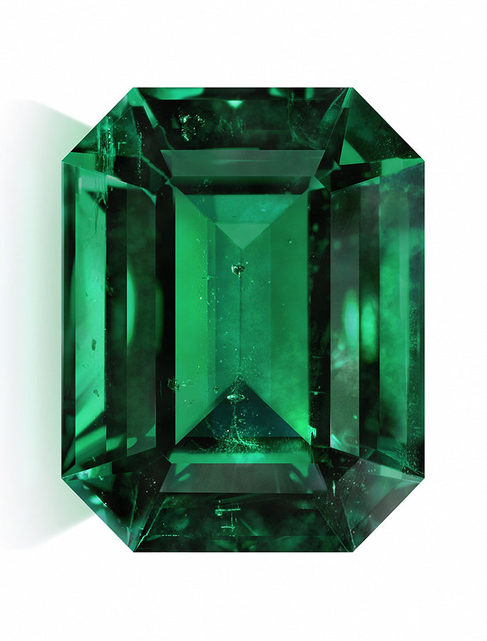 Emerald birthstone gemstone